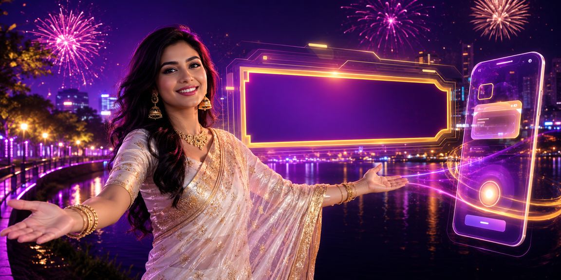 চট্টগ্রামে v18 প্ল্যাটফর্মে বিনোদনমূলক ক্যাসিনো গেম খেলছেন একজন নারী ব্যবহারকারী, ঐতিহ্যবাহী শাড়ি পরিহিত অবস্থায়